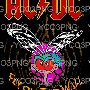 Acdc PNG l Acdc Arts l Acdc Prints l Acdc Art l ACDC l Retro l Acdc Band l Metal Band Arts l Rock Metal Arts