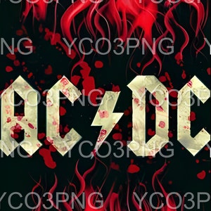 Acdc PNG l Acdc Arts l Acdc Prints l Acdc Art l ACDC l Retro l Acdc Band l Metal Band Arts l Rock Metal Arts