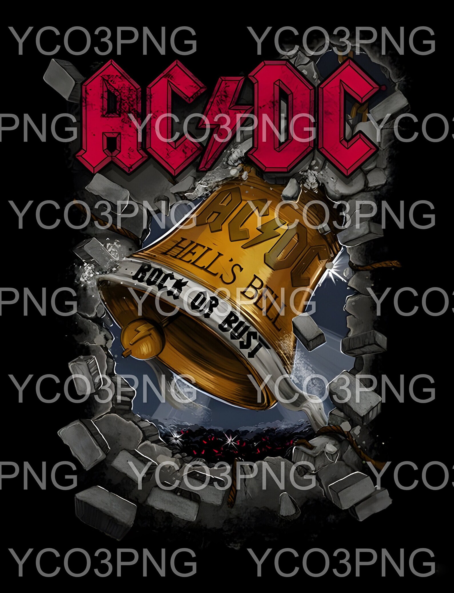Acdc PNG L Acdc Arts L Acdc Prints L Acdc Art L ACDC L Retro L Acdc ...