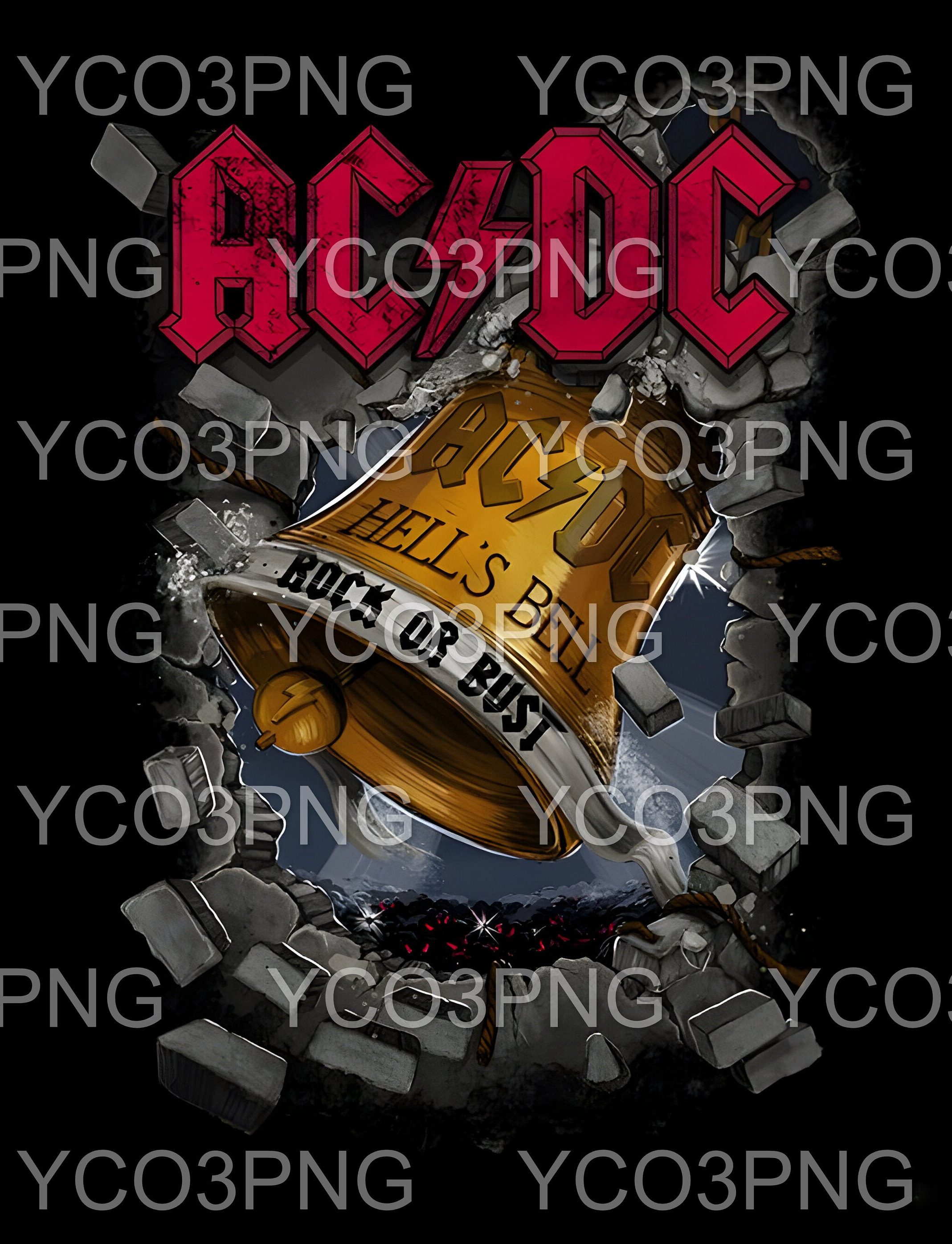 Acdc PNG L Acdc Arts L Acdc Prints L Acdc Art L ACDC L Retro L Acdc ...