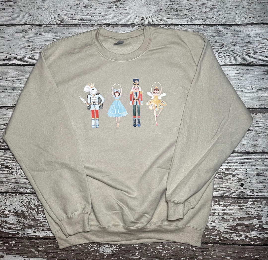 Casual Nutcracker Print Crew Neck Sweatshirt main image 1