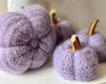 wool pumpkins