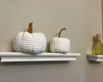 Set of two pumpkins