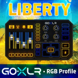 GoXLR Profile: "LIBERTY" Helldivers-inspired RGB color theme