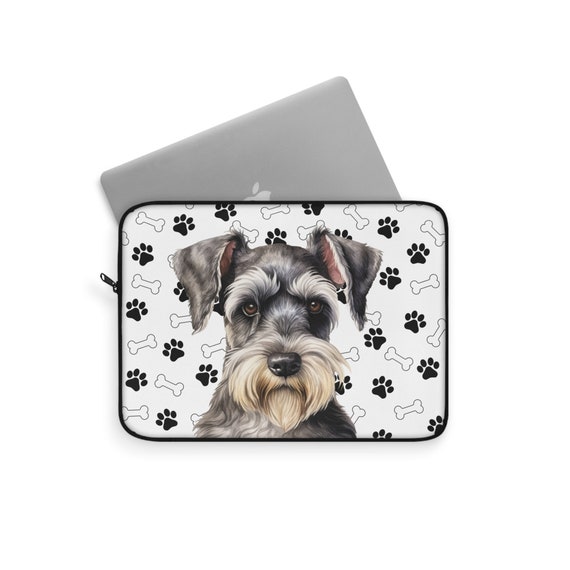 Schnauzer Laptop Sleeve (Multiple Sizes) - Watercolor Schnauzer Laptop Sleeve (Multiple Sizes) - Watercolor