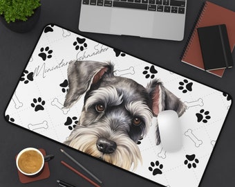 Miniature Schnauzer Desk Mat