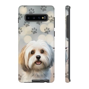 Coque de téléphone bichon havanais de Tough Cases (Apple iPhone, Samsung Galaxy et Google Pixel)