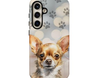 Funda para teléfono Chihuahua de Tough Cases (Apple iPhone, Samsung Galaxy y Google Pixel)
