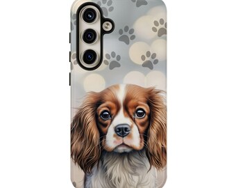 Cavalier King Charles Spaniel phone case by Tough Cases (Apple iPhone, Samsung Galaxy, and Google Pixel)