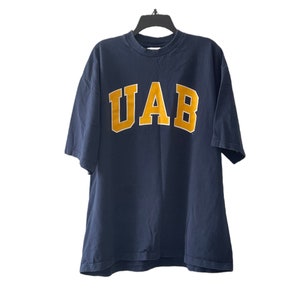 Vintage 1990&#39;s UAB Blazers University of Alabama at Birmingham &quot;The Cotton Exchange&quot; Brand T-Shirt, Size XXL