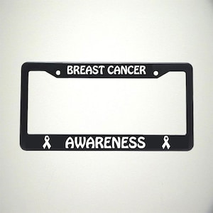 Porta targa per la consapevolezza del cancro al seno
