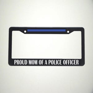 Stolze Mama einer Polizisten Nummernschild Hülle