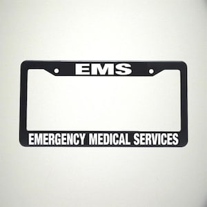 Notdienst EMS-Nummernschildhalter
