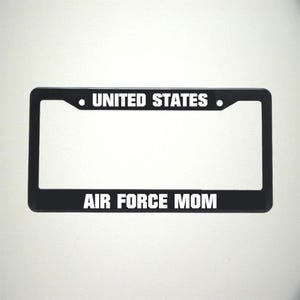 United States Air Force Mom License Plate Cover