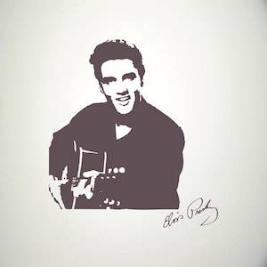 Elvis the King Wall Sticker TCOB