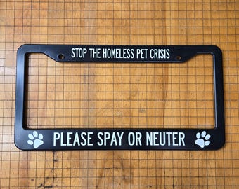 thumbnail image 2 of I Finished Last In My Fantasy Football League Pink License Plate Frame | BLVD 2 of 5