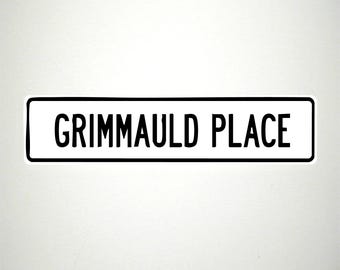 Grimmauld Place Street Sign