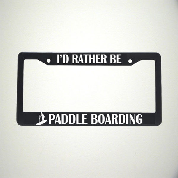 Paddle Boarding License Plate Holder
