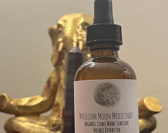 Organic Lions Mane Tincture Double Extracted