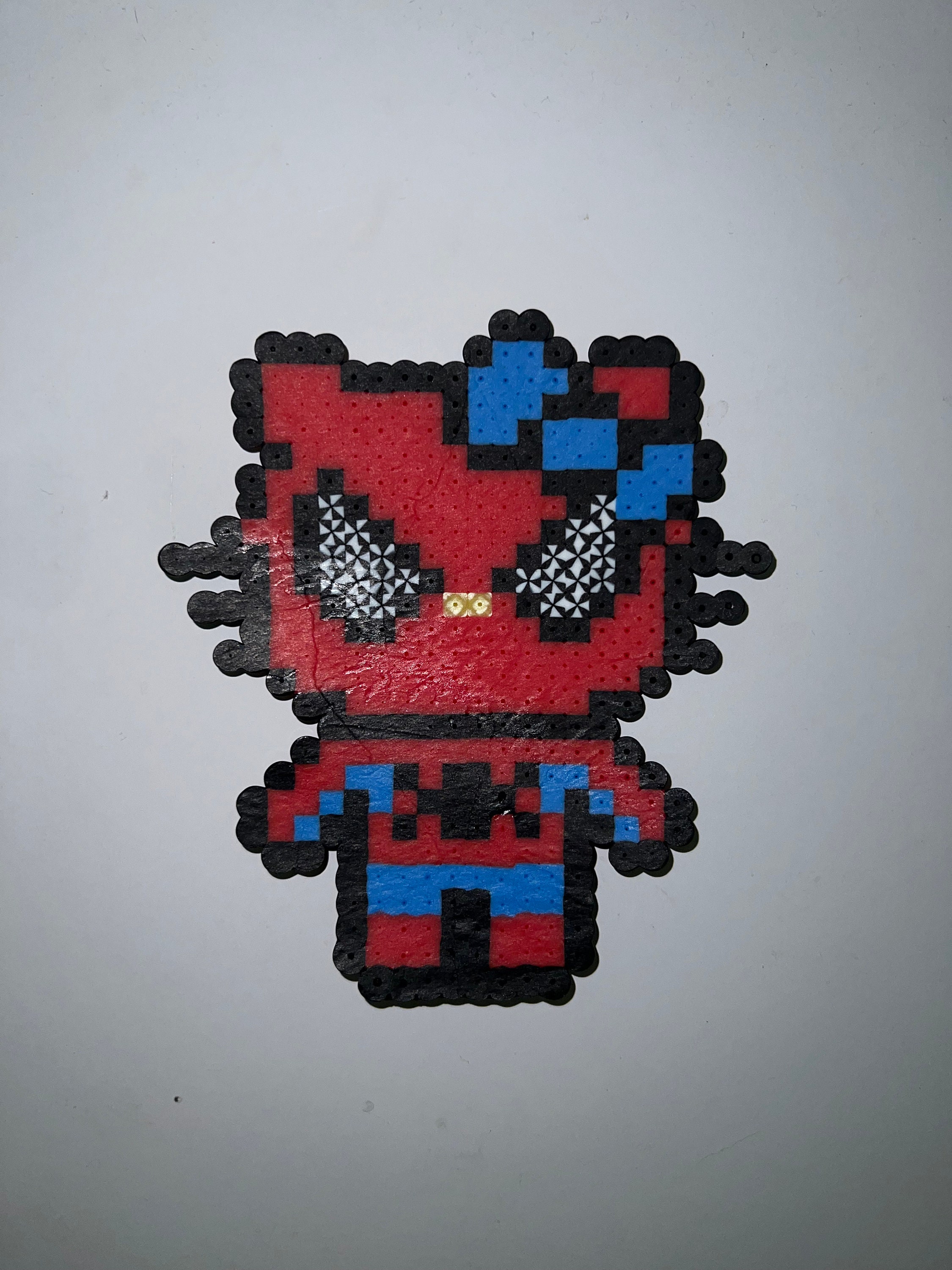 Spider Man and Venom Pixel Art by IrishPerlerPixels