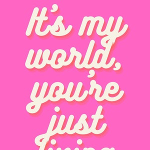 Barbie PinkMy World Digital Art