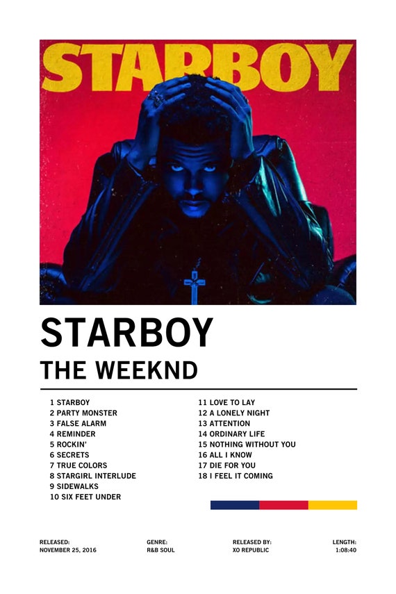 The weeknd album art -  España