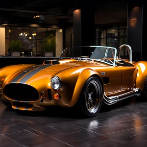 Orange Shelby Cobra