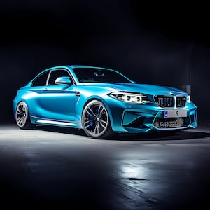 Light Blue BMW M2