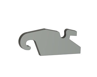 Adaptador Ve CE1/CE10 .dxf, archivo digital cortado con láser. Hazlo tú mismo.