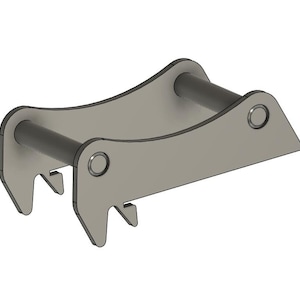 Placa de solda dxf cortada a laser padrão sueca tipo S S40