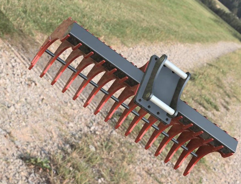 Rake - 1500 Dxf File Lasercut,plasmacut,watercut, Garden,forest ...