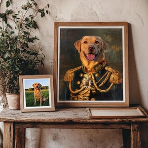 Retrato de mascota personalizado, regalo para amantes de los perros, pintura divertida de perros, decoración de pared para perros, pintura de perros personalizada, regalo de perro personalizado