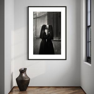 Feminist Wall Art, Empowering Women Poster, Black and White Photography Print, Strong Woman Art, Feminist Gift, Living Room Decor image 2