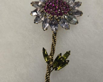 Weiss flower brooch