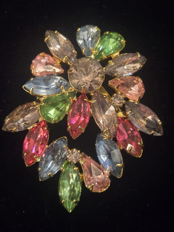 Vintage Fruit salad Brooch