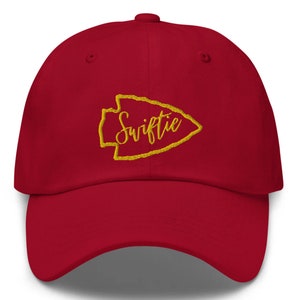 Swiftie Kelce Hat | Embroidered Baseball, Trucker, Bucket, High-Pony Hats | 35 Colors Available | Eras | TS Fan