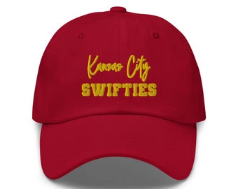 Kansas City Swifties Hat | Embroidered Baseball, Trucker, Bucket, High-Pony Hats | 35 Colors Available | Eras | TS Fan