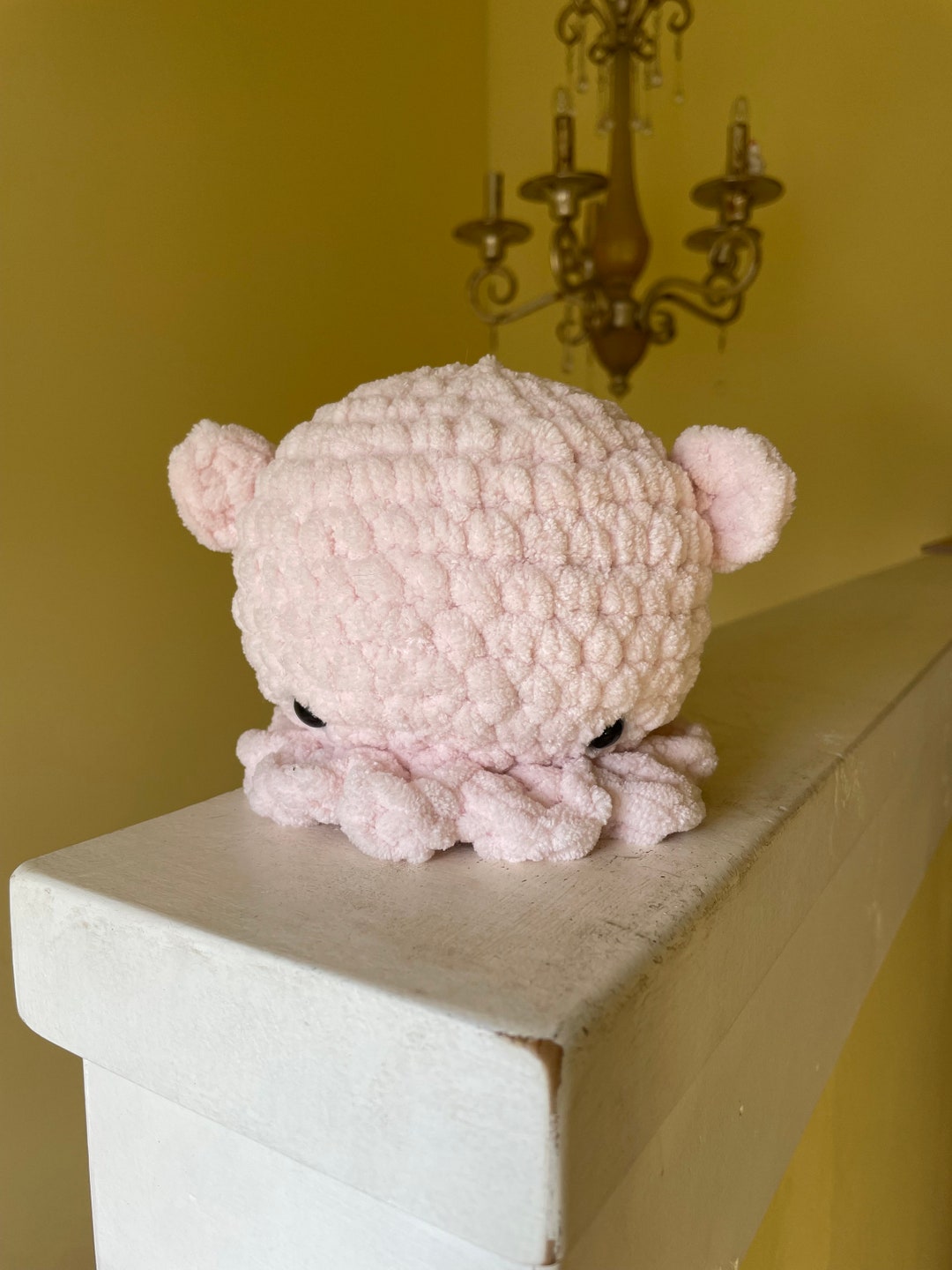 Amigurumi Cuttlefish Light Pink Etsy