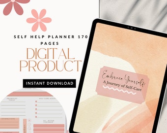 Self care printable planner