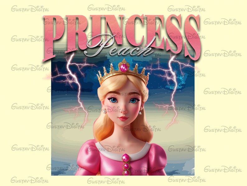 Princess Peach, Princess Peach PNG, Quality PNG, Quality Digital PNG