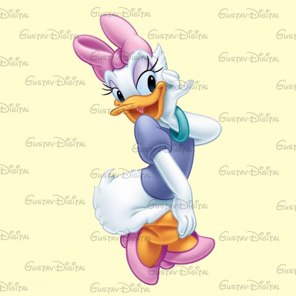 Daisy Duck Png, Mickey Mouse Friend, Cute Png, Cute Daisy Duck, Mickey Mouse Family, Quality Instant Download Png, Mickey Png , Minnie Png,
