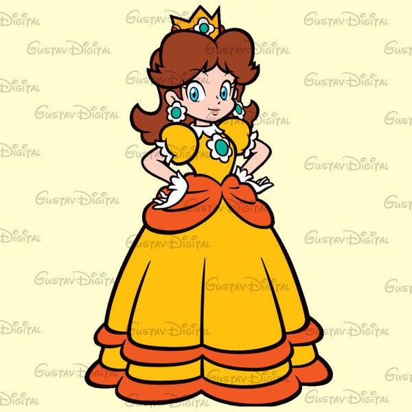 Princess Daisy Png, Super Mario World Png, Sweety Princess Daisy Png, Comfort Color, Mario Characters,Super Mario Family,Super Mario Friends