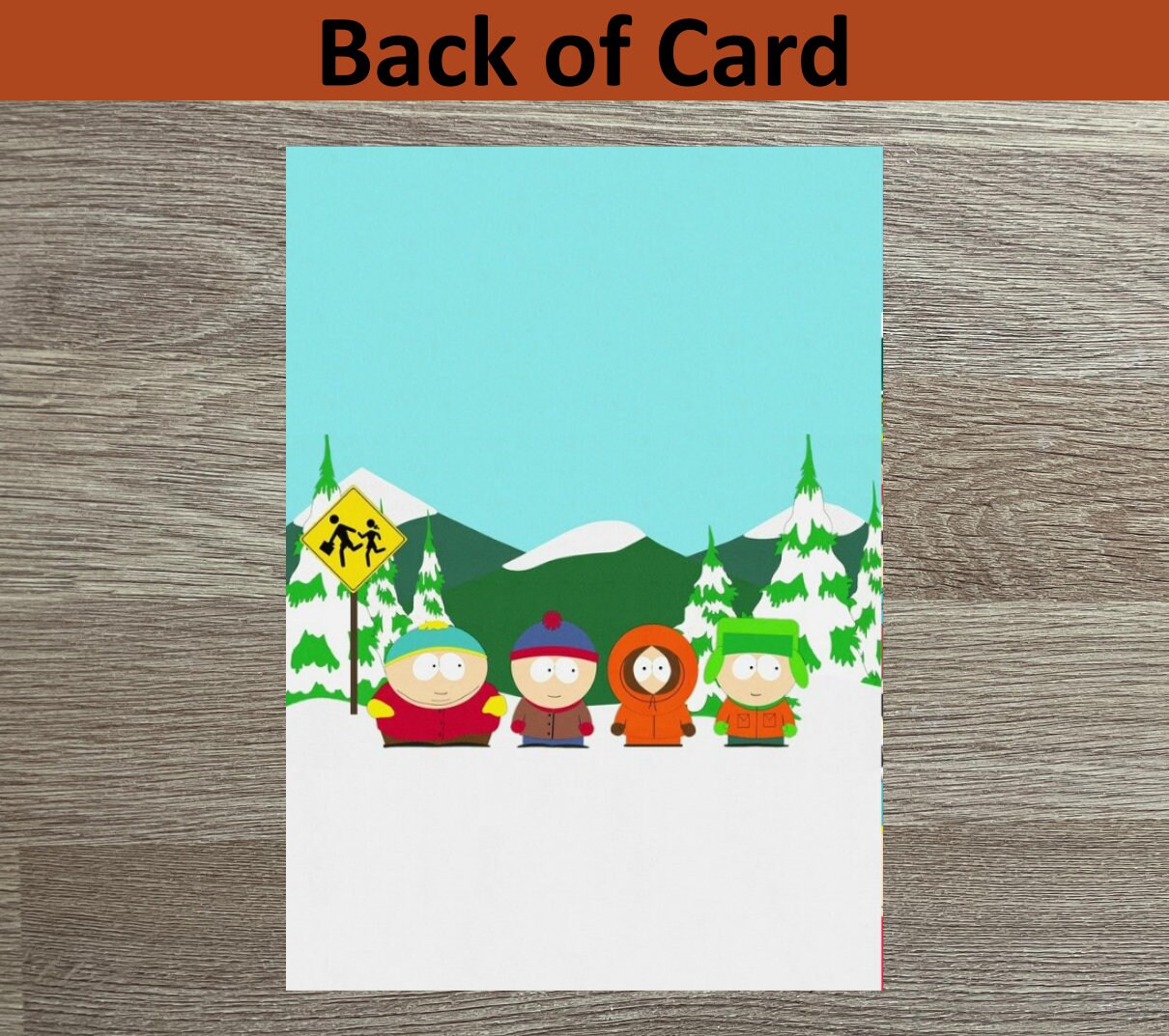 South Park Birthday Card - Etsy