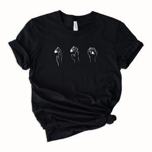 New &quot;3 Crimps&quot; Climbing Tee, Climbing Gear Shirt, Gift for Climbers, Fitness and Gym Shirt, Funny Rock Climbing Shirt