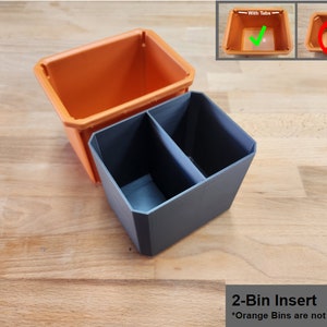 Ridgid 1.0 Pro Gear System Small Parts *Insert* Bins 2 Bin (Most Common)