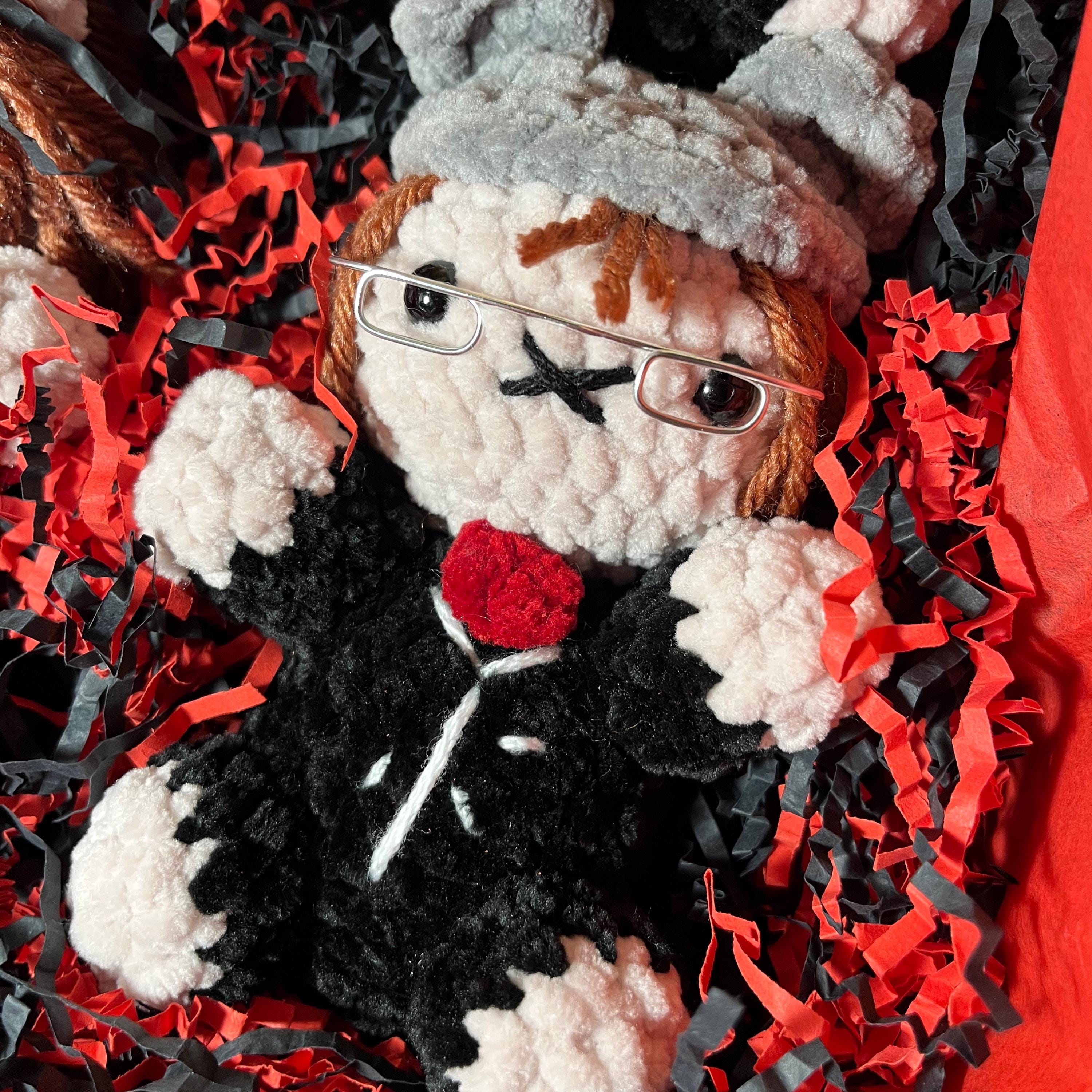 Mikey Teddy Bear - Alternative Band Inspired Crochet Bear - Etsy
