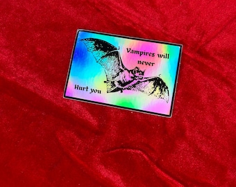 My Chem Inspired - Vampires Sticker - MCR Sticker