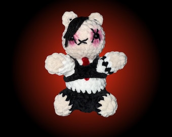 FI Teddy Bear - Orsetto all'uncinetto ispirato a una band alternativa