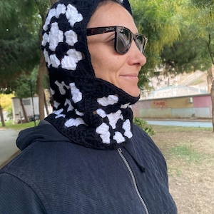 Crochet Balaclava/Granny Square Balaclava
