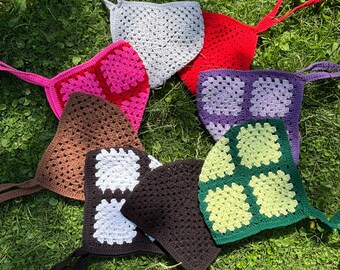 Pasamontañas de algodón tejido a mano: gorro unisex cálido para el invierno